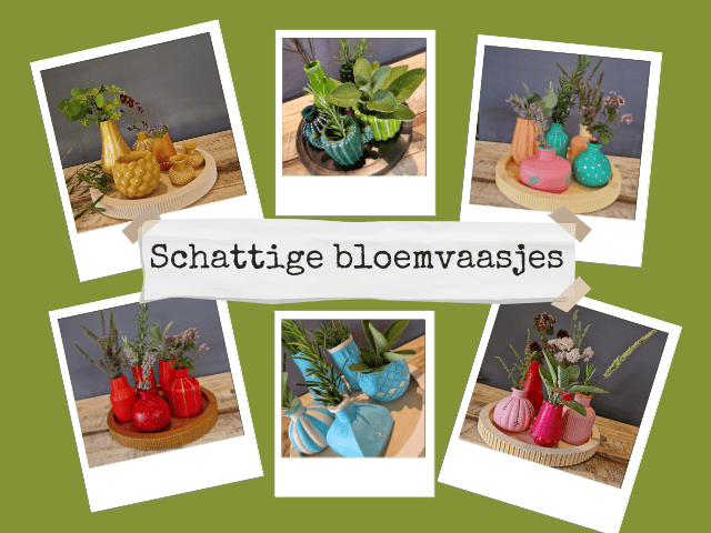 bloemvaasjes workshop creatief